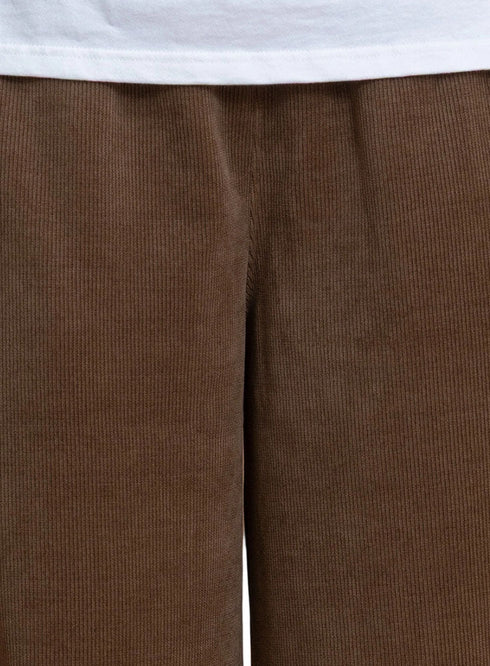 Brown Velvet Wide Leg (W) - Khotwh